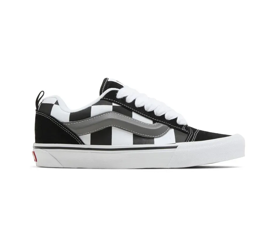 Кеды Vans Knu-Skool 'Mega Check Black' (Чёрные) Унисекс
