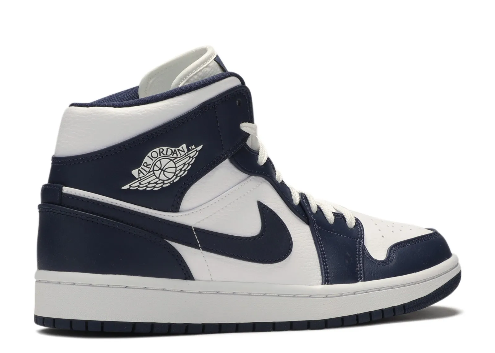 Air Jordan 1 Mid 1 Mid 'Obsidian' (2019) фото