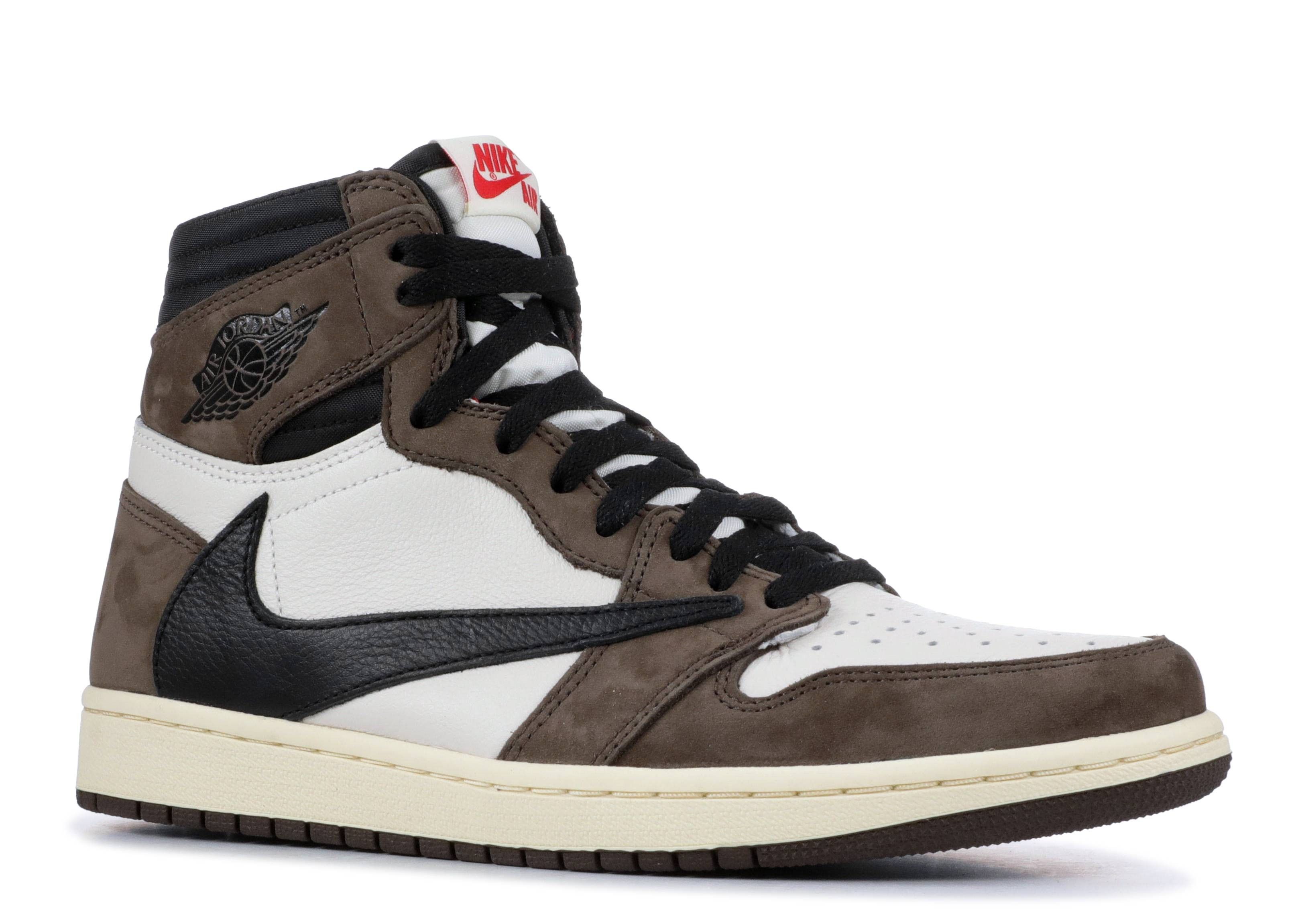 Air Jordan 1 High Travis Scott 1 High 'Dark Mocha' (2019) фото