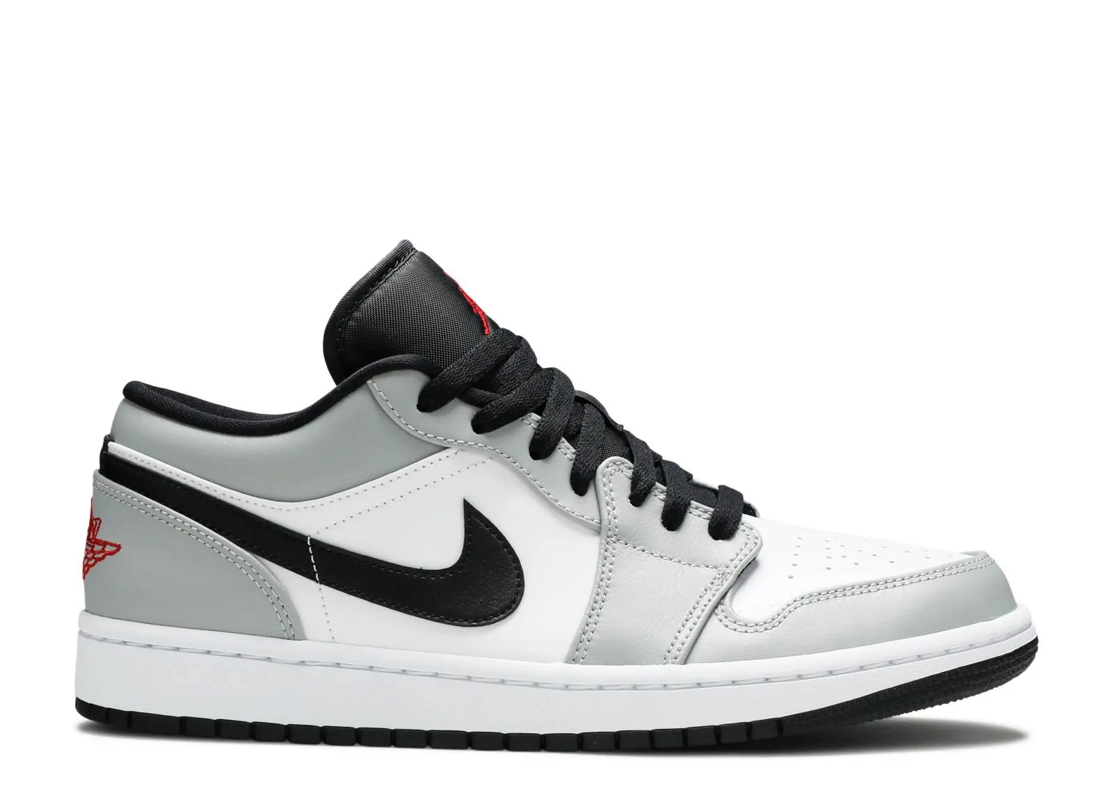 Низкие кроссовки Air Jordan 1 Low Light Smoke Grey (2020) (Серый) Мужской