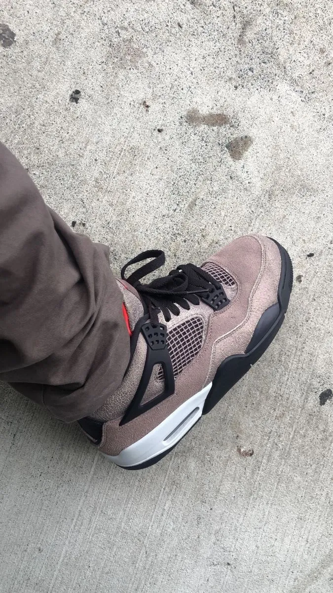 Air Jordan 4 Taupe Haze (2021) фото
