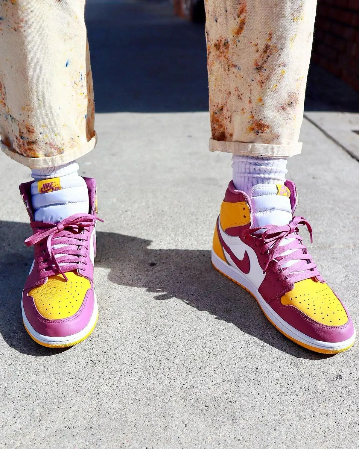 Air Jordan 1 High 1 High Retro OG Brotherhood фото
