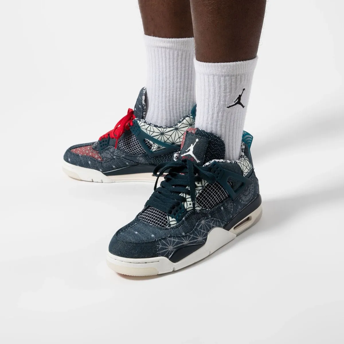 Air Jordan 4 Sashiko фото