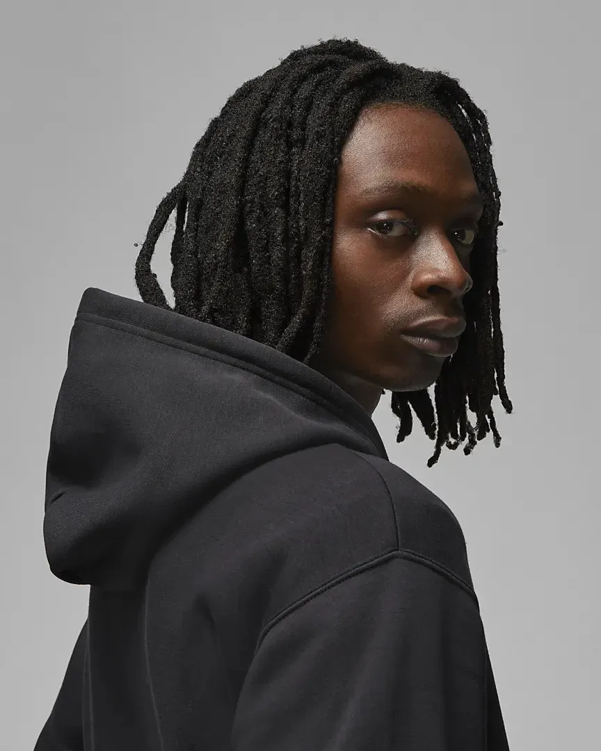 Zip Oversize Hoodie Black фото