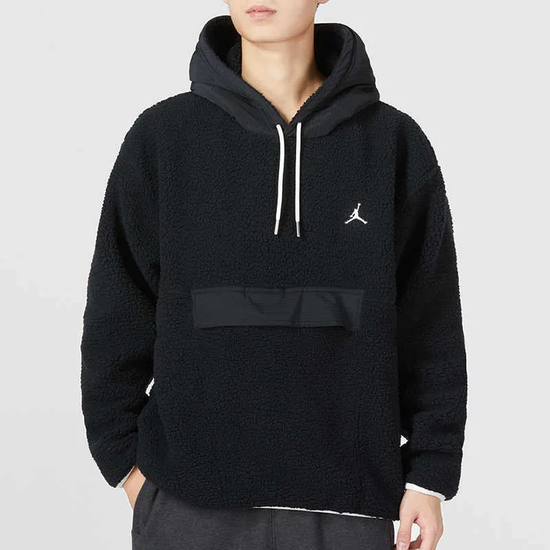 Sherpa Hoodie Black фото