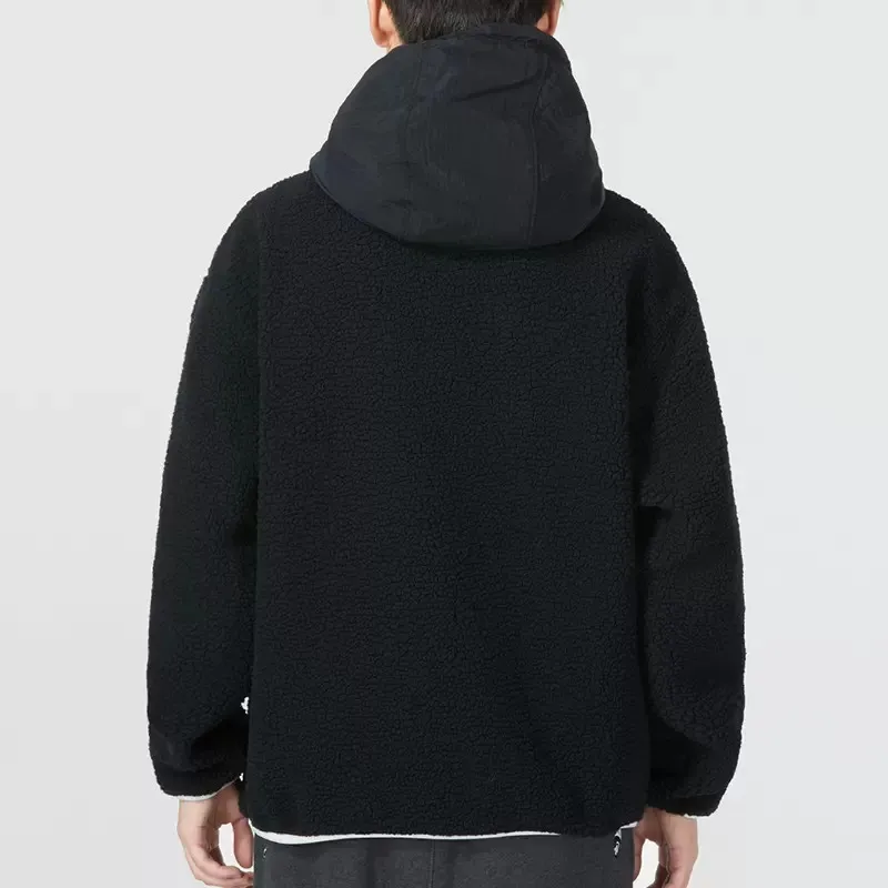 Sherpa Hoodie Black фото