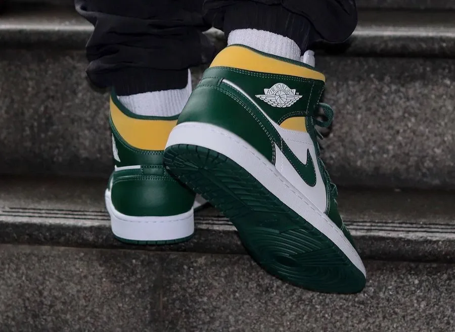 Air Jordan 1 Mid Sonics фото