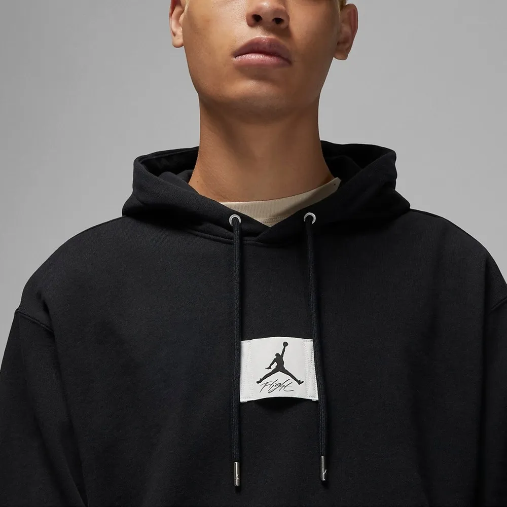 Essential Statement Sub-Knit Hoodie Black фото