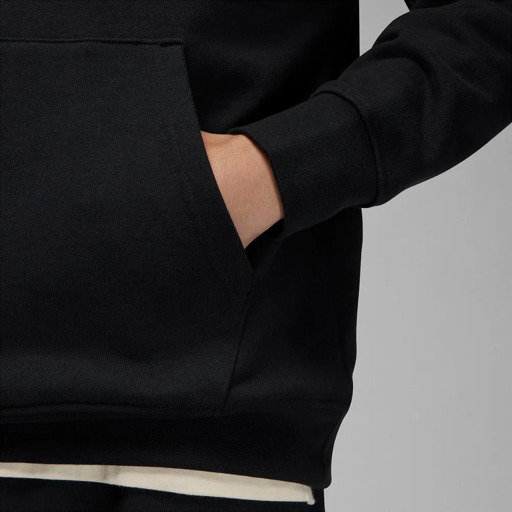 Essential Statement Sub-Knit Hoodie Black фото