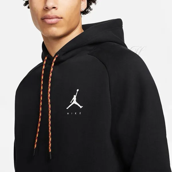 Casual Drawstring Hoodie Black фото