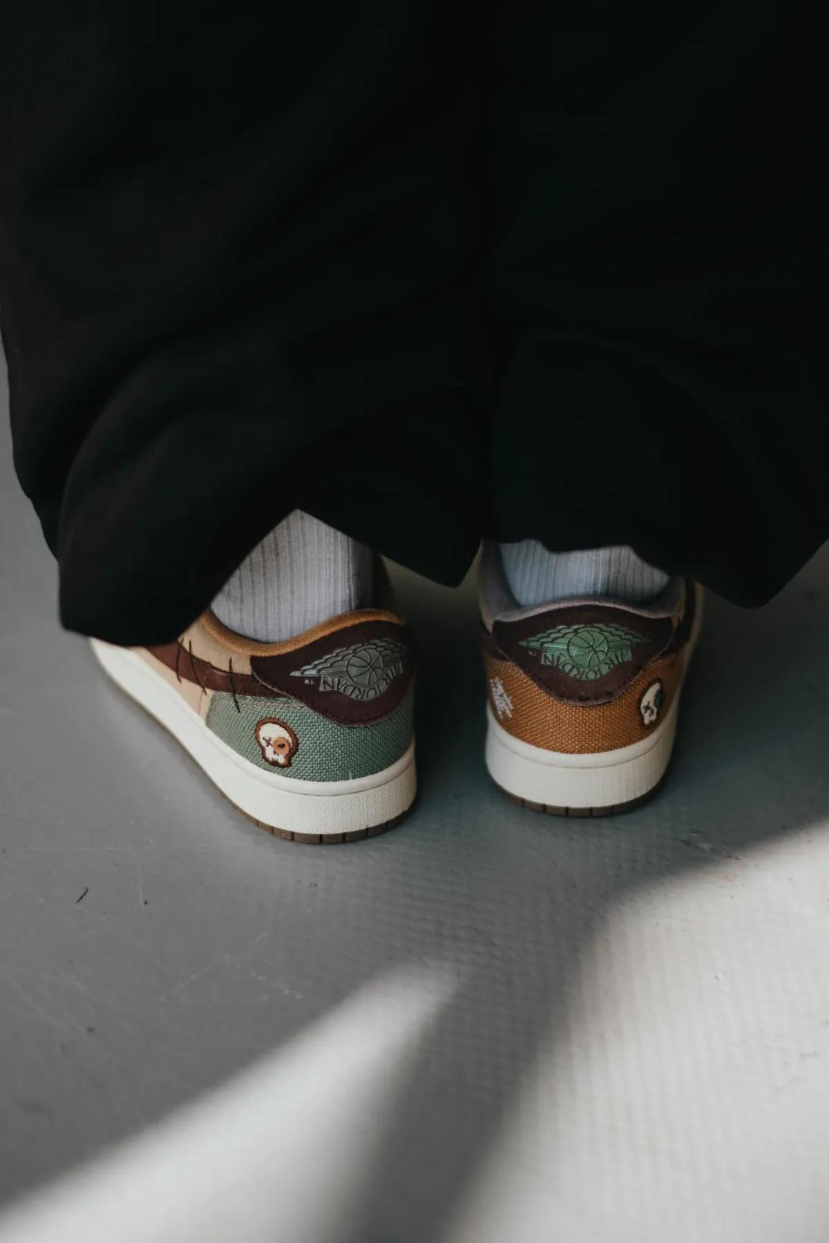 Air Jordan 1 Low X Zion Williamson Voodoo фото