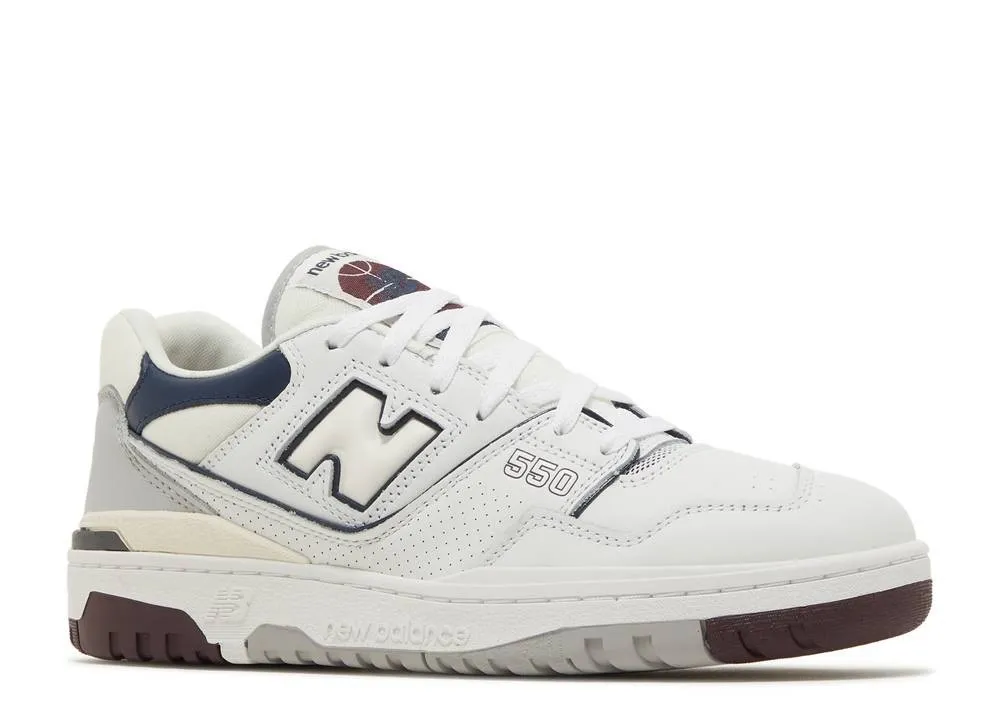 550 White Indigo Burgundy фото