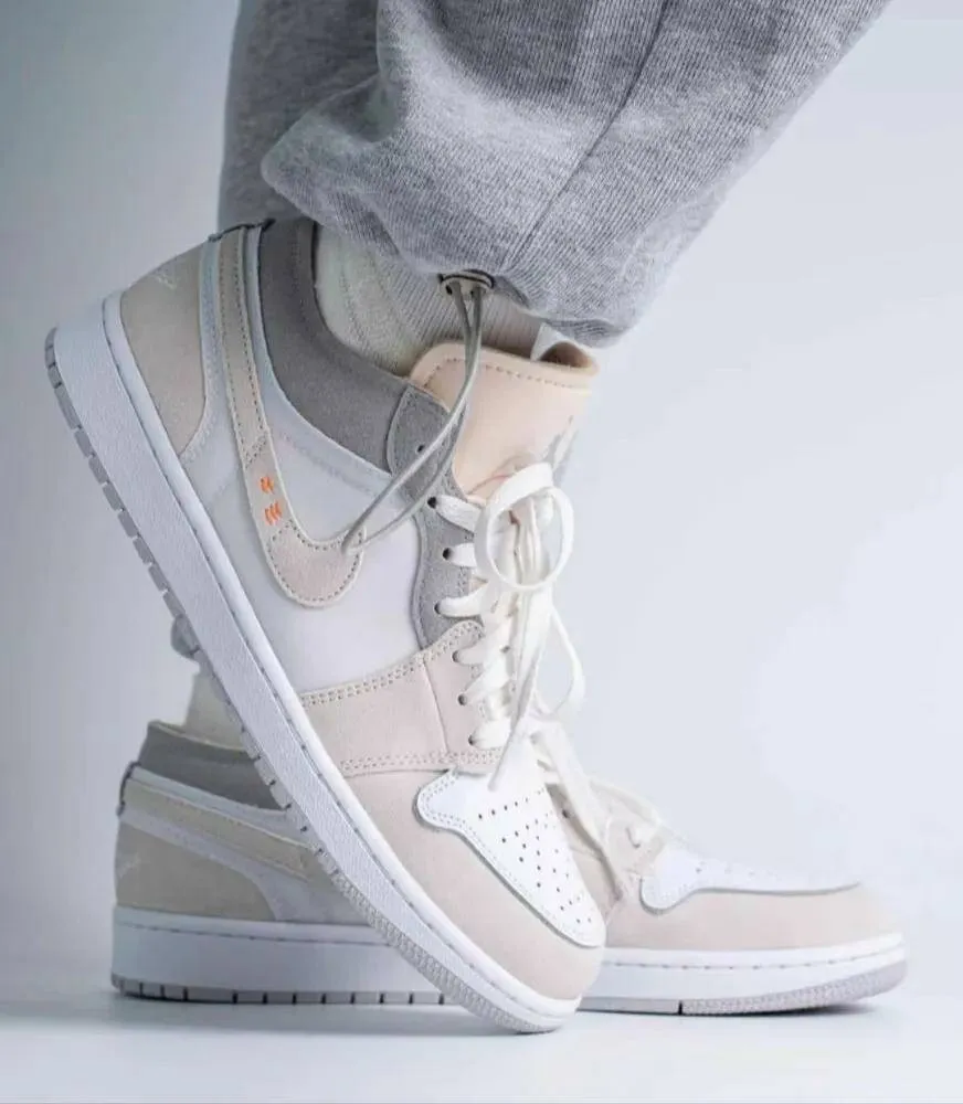 Air Jordan 1 Low Se Craft Inside Cut фото
