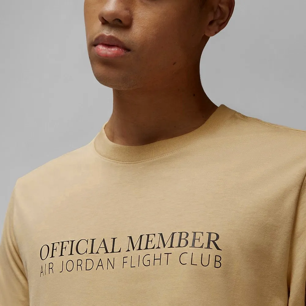Official Member Flight Club Tee Beige фото