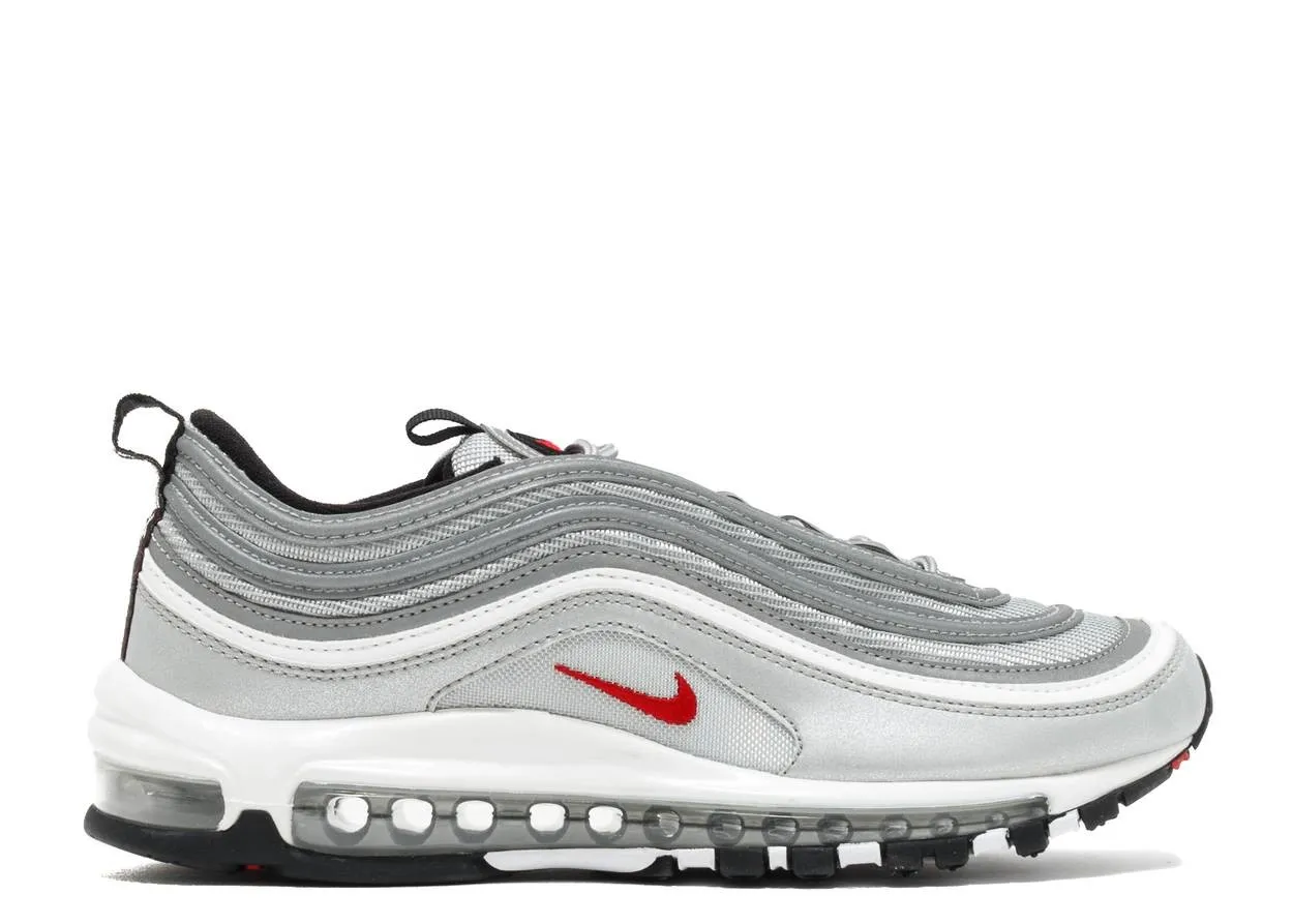 Низкие кроссовки Nike Air Max 97 OG QS Silver Bullet 2017 (Серый) Унисекс
