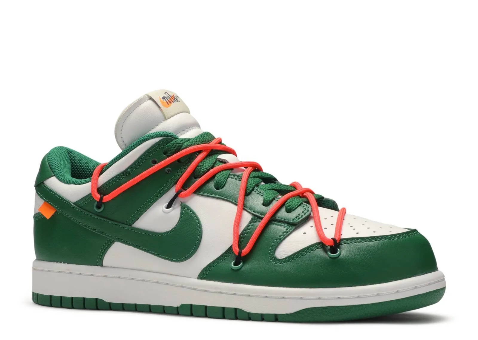Off White X Dunk Low Pine Green (2019) фото