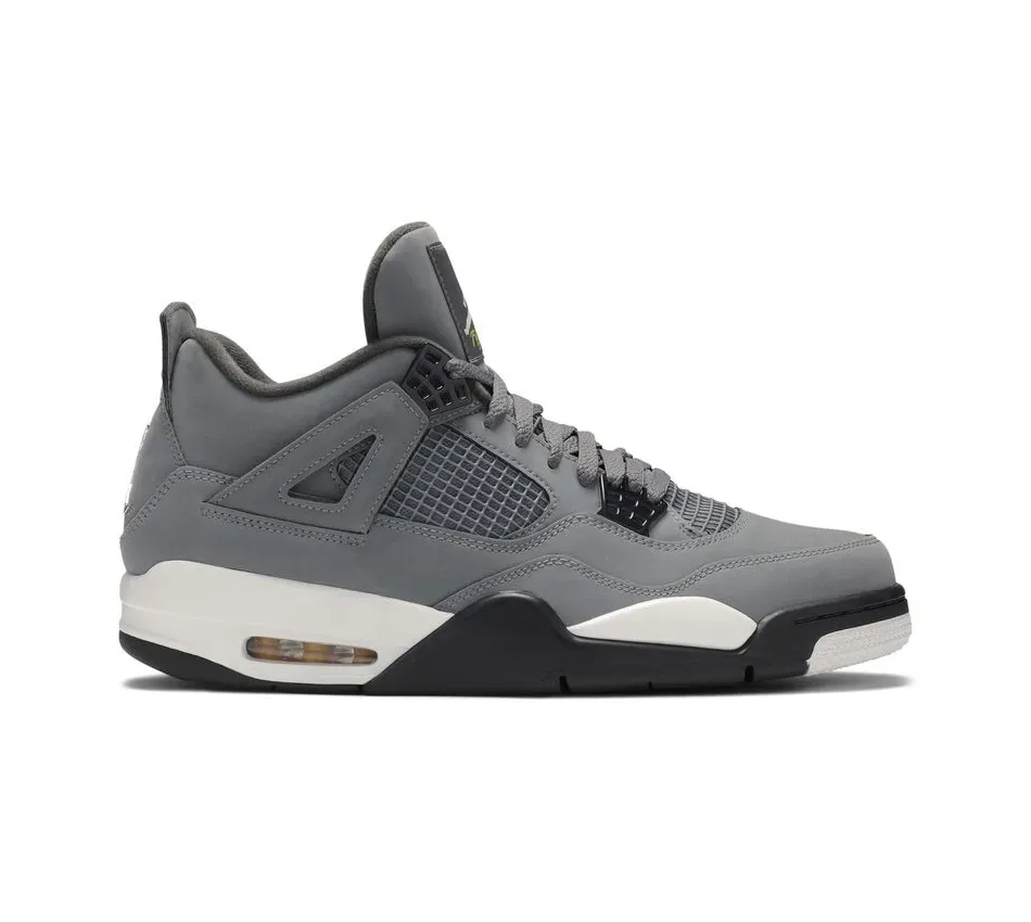 Высокие кроссовки Air Jordan 4 Cool Grey (Серый) Мужской