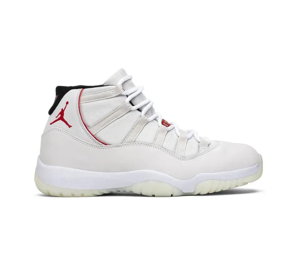 Высокие кроссовки Air Jordan Air Jordan 11 Retro Platinum Tint (Белый) Мужской