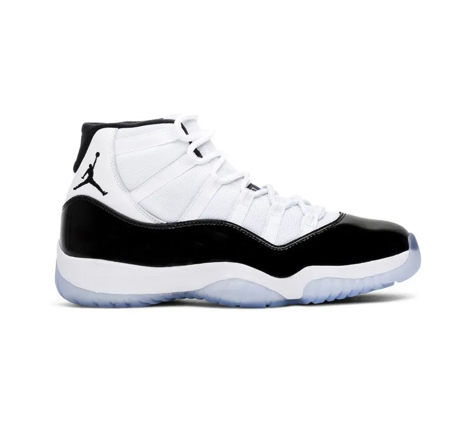 Высокие кроссовки Air Jordan 11 Nike AJ XI 11 Retro 'Concord' (2018) (Разноцветный) Мужской