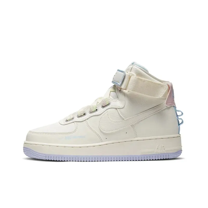 Кроссовки Nike Air Force 1 High Utility Sail Lavender Mist (Бежевый) Унисекс