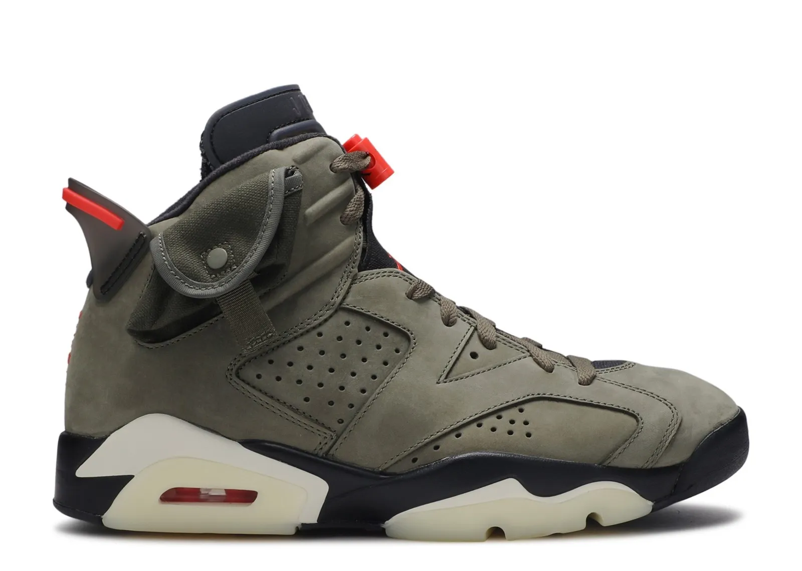 Travis Scott Cactus Jack Nike AJ VI 6 'Medium Olive' (2019)