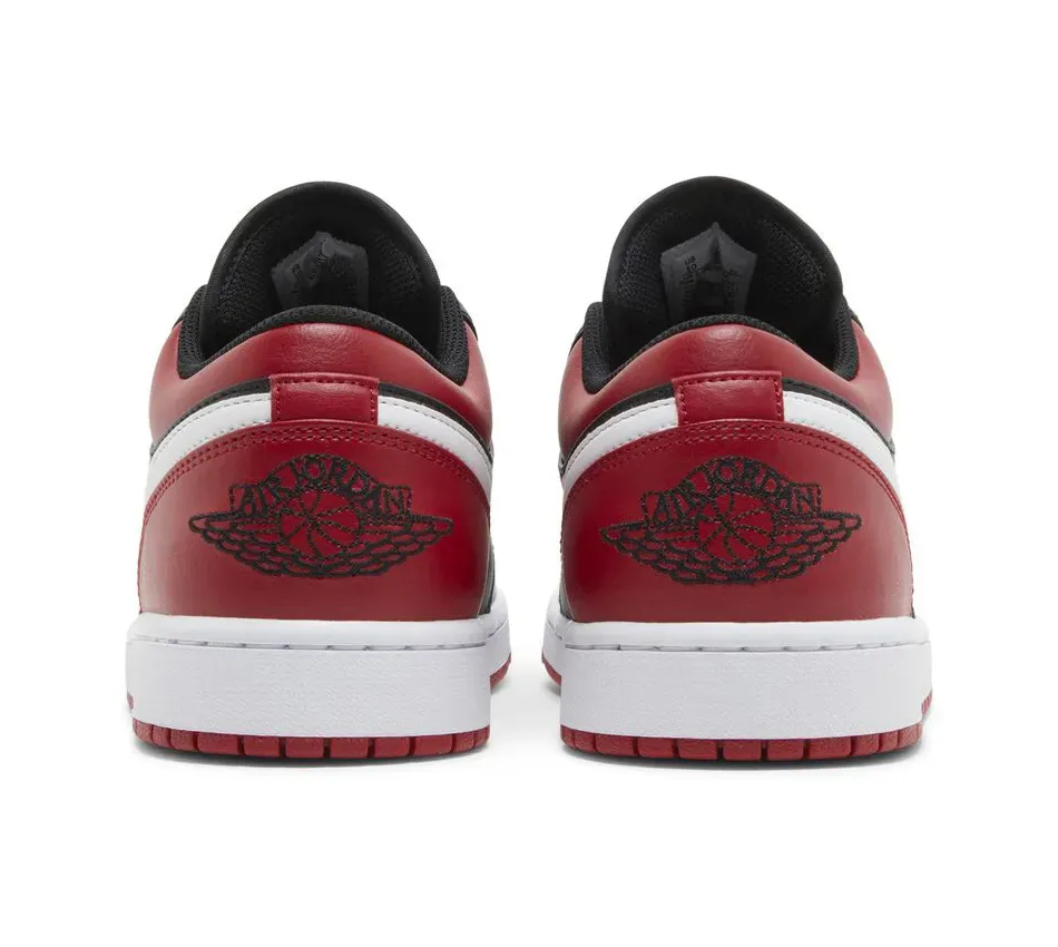 Air Jordan 1 Low Alternate Bred Black Red фото