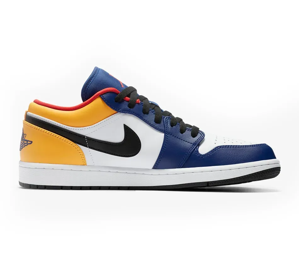 Низкие кроссовки Air Jordan 1 Low Royal Yellow (Разноцветный) Мужской