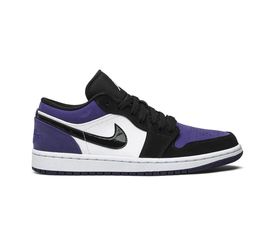 Низкие кроссовки Air Jordan 1 Low 'Court Purple' (2019) (Фиолетовый) Мужской