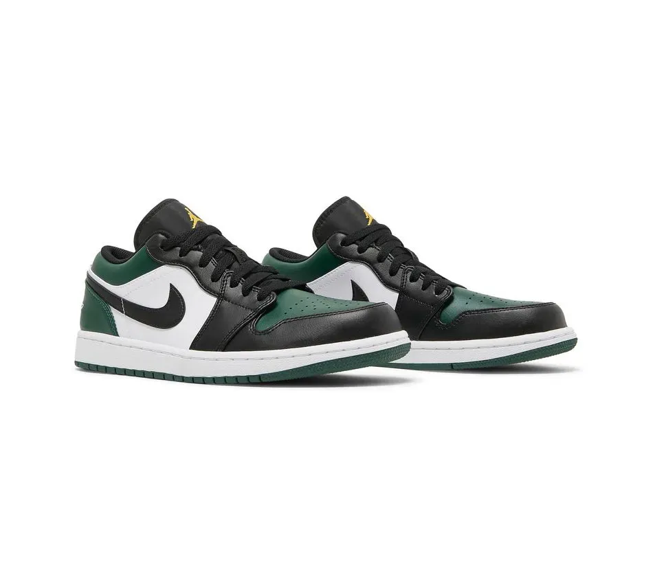 Air Jordan 1 Low Green Toe фото