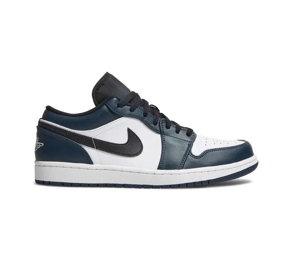 Низкие кроссовки Air Jordan 1 Low Dark Teal (Синий) Унисекс