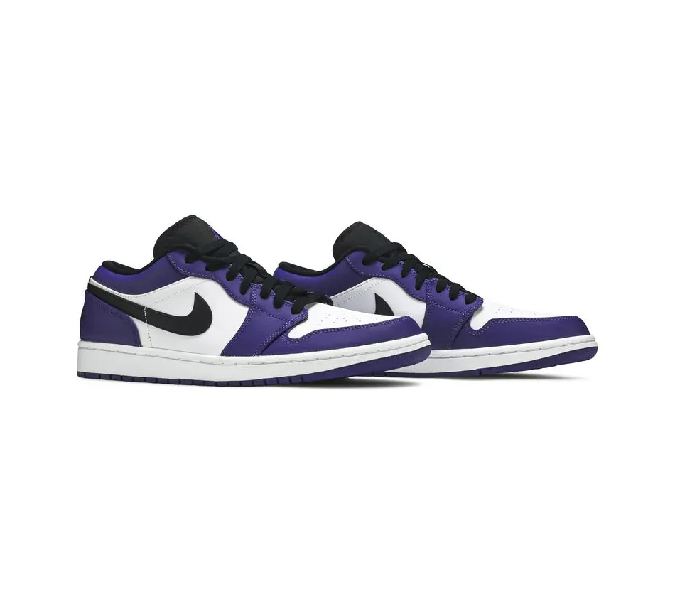 Air Jordan 1 Low Court Purple фото