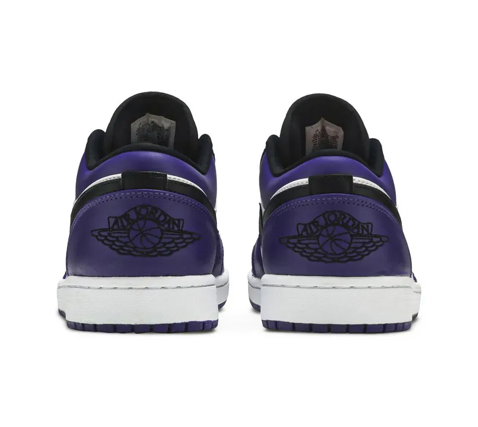 Air Jordan 1 Low Court Purple фото