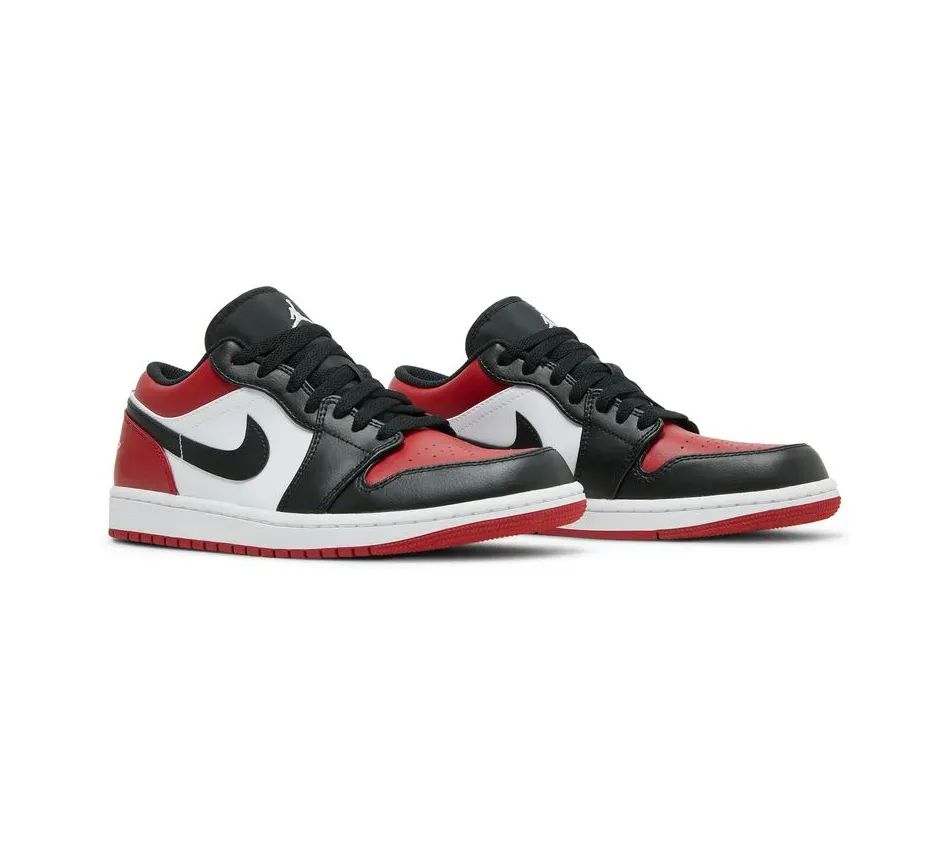 Air Jordan 1 Low 1 Low Bred Toe фото