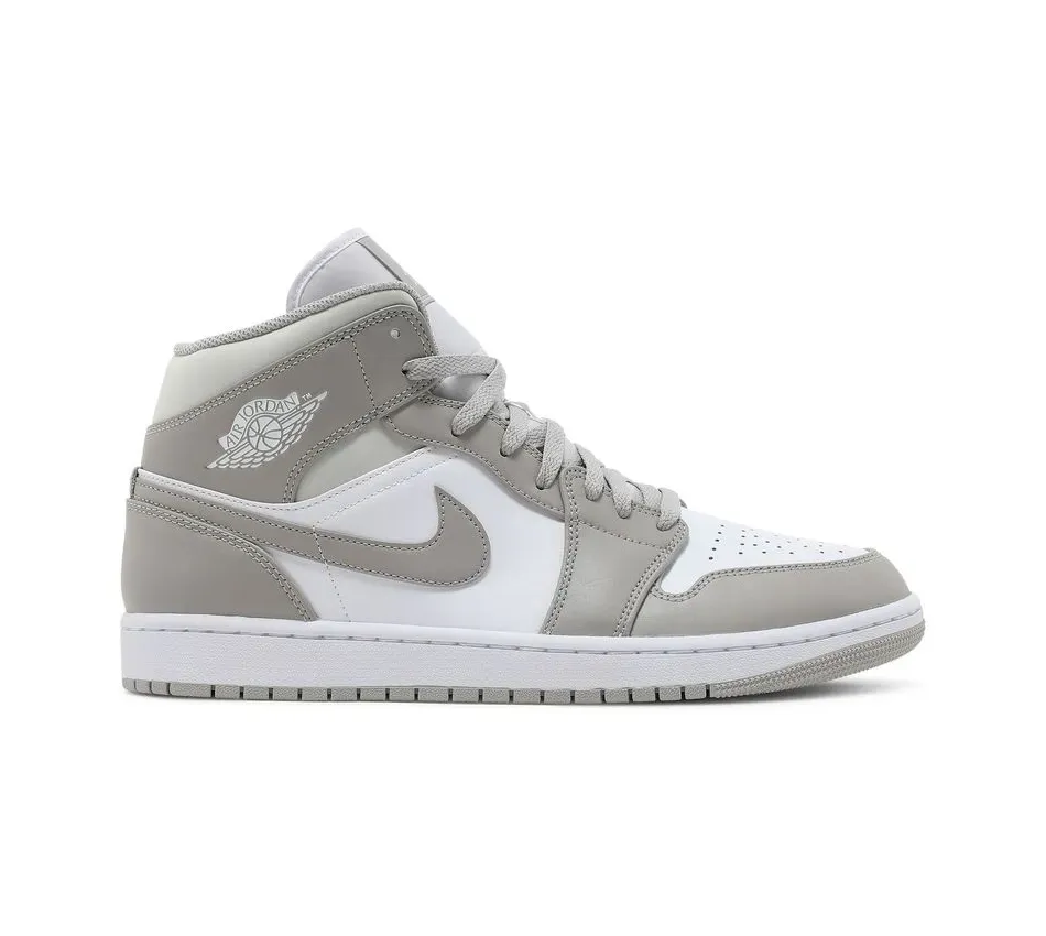 Высокие кроссовки Air Jordan Air Jordan 1 Mid College Grey (Серый) Унисекс