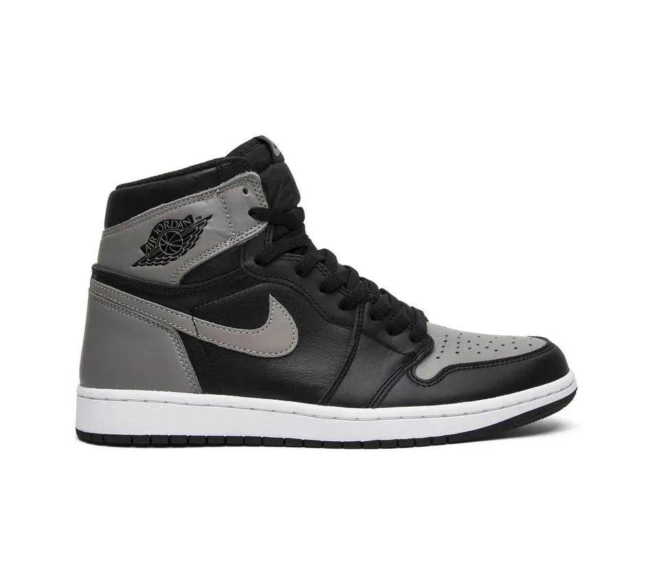 Высокие кроссовки Air Jordan 1 High Nike AJ I 1 Retro High OG 'Shadow' (2018) (Серый) Мужской