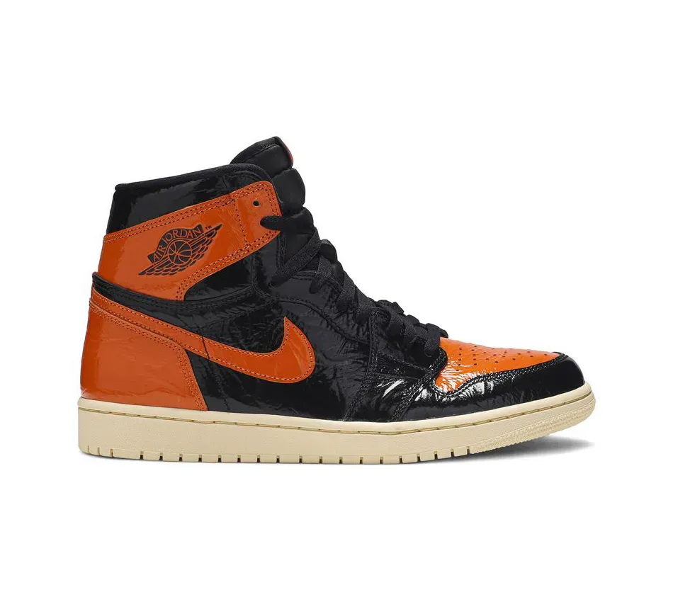 Высокие кроссовки Air Jordan 1 High Nike AJ I 1 Retro High OG 'Shattered Backboard 3.0' (2019) (Оранжевый) Мужской
