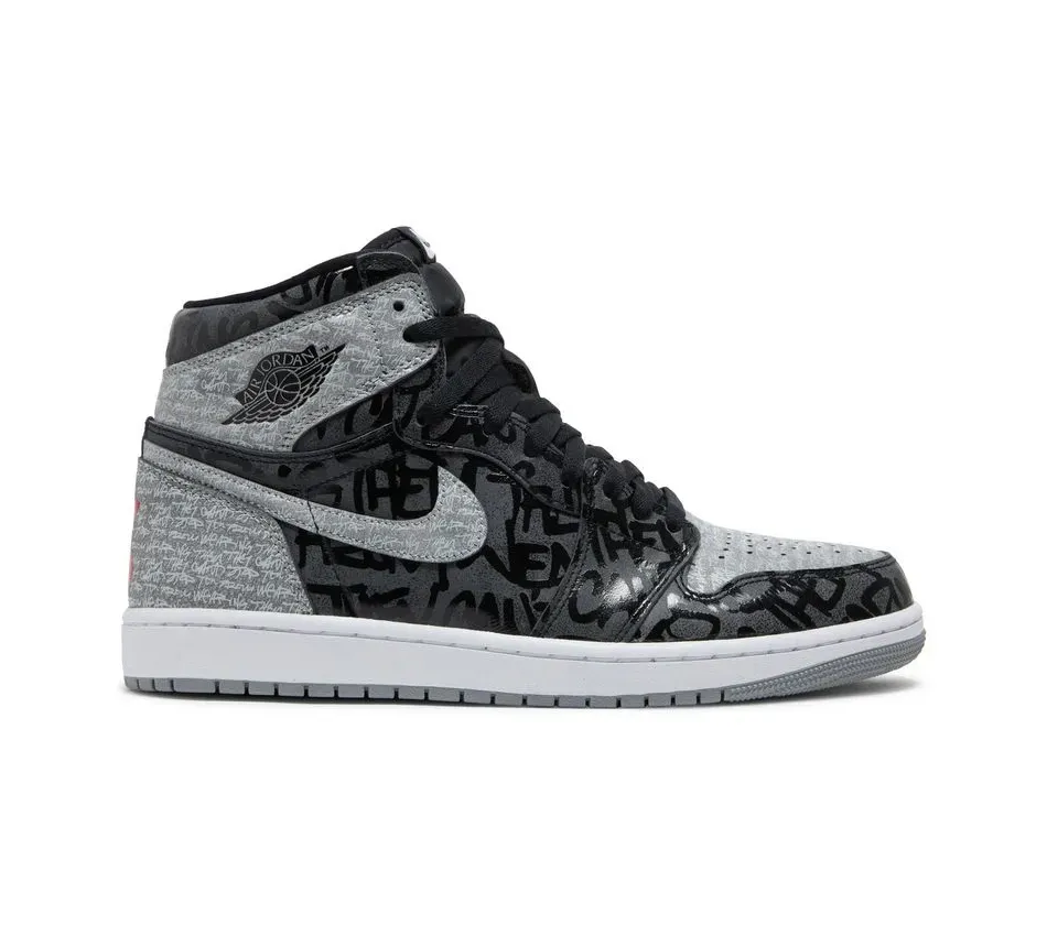 Высокие кроссовки Air Jordan 1 High OG Rebellionaire (Серый) Унисекс