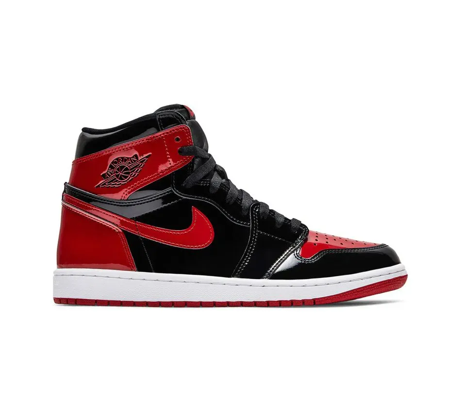 Air Jordan 1 High 1 Retro High OG Patent Bred фото