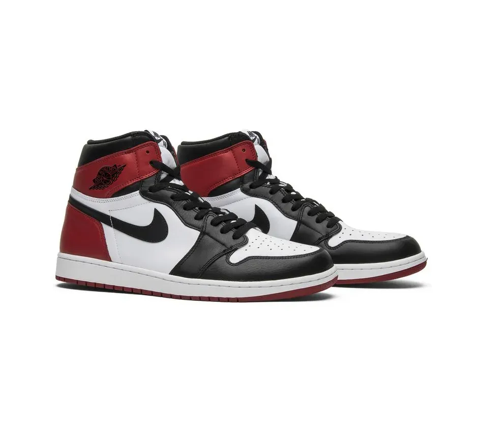 Air Jordan 1 High Black Toe фото