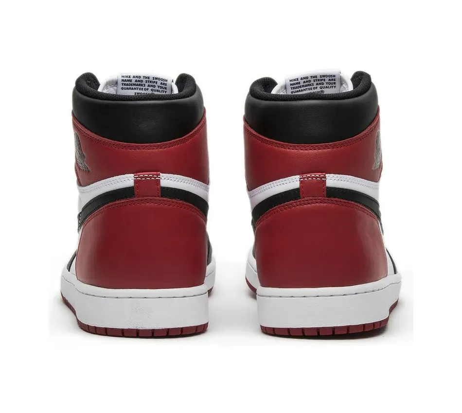 Air Jordan 1 High Black Toe фото