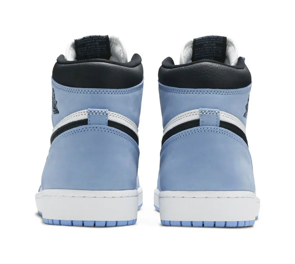 1 Retro High White University Blue Black (2021) фото