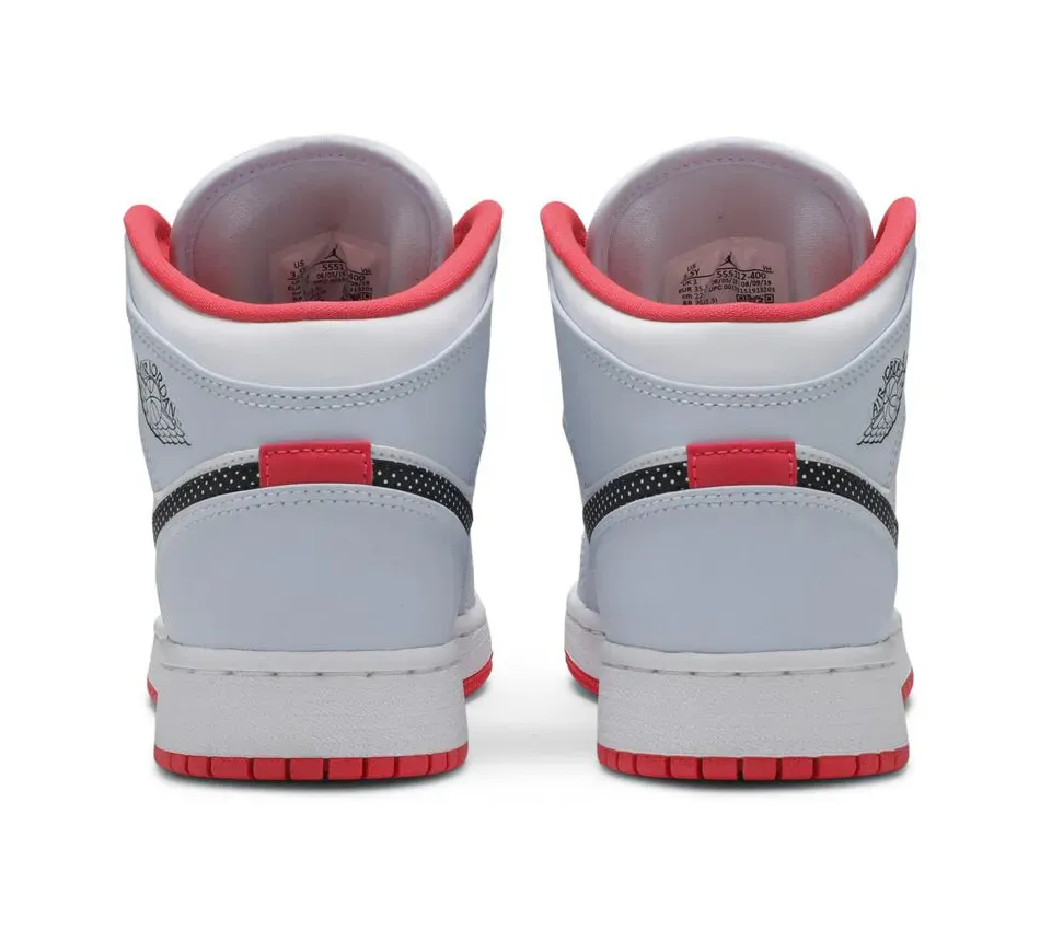 Air Jordan 1 Mid 1 Mid GS Half Blue фото