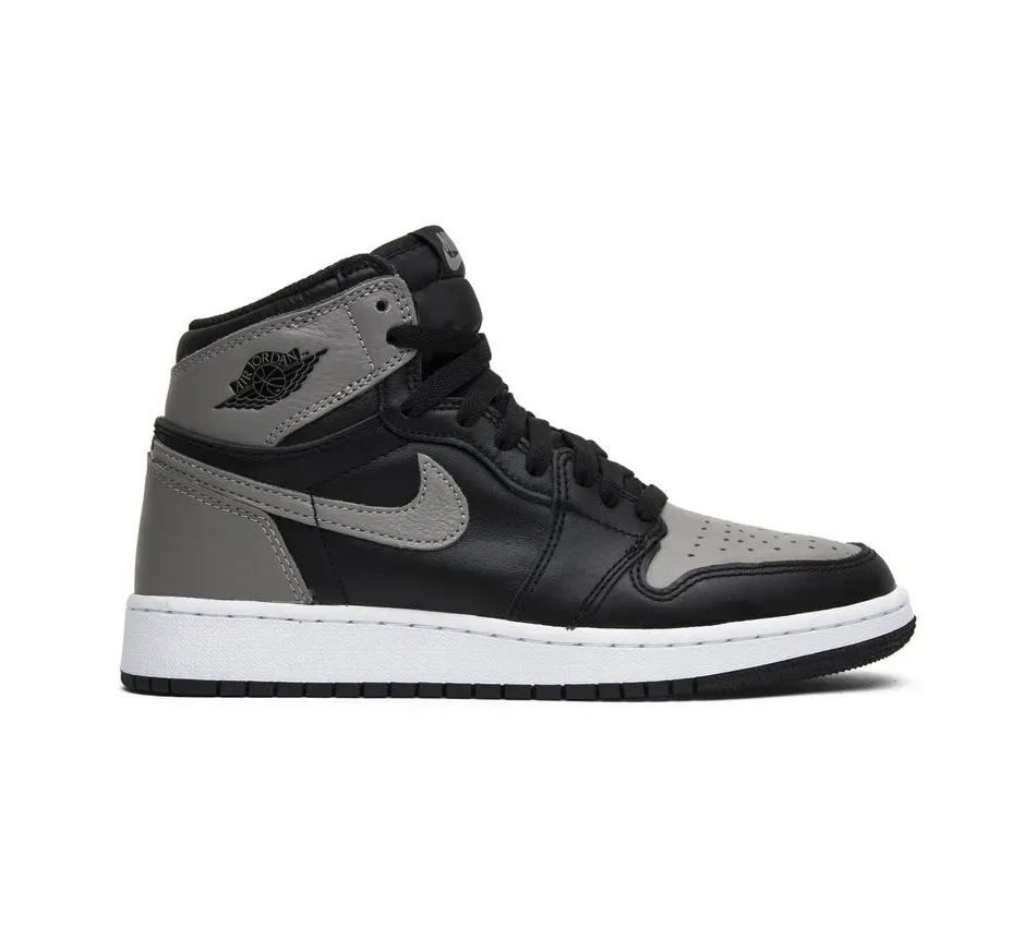 Высокие кроссовки Air Jordan Air Jordan 1 High OG GS Shadow 2018 (Чёрный) Женский