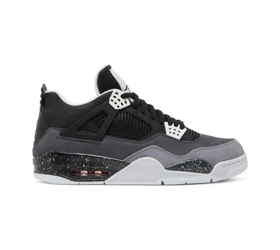 Высокие кроссовки Air Jordan Air Jordan 4 Fear (Чёрный) Унисекс