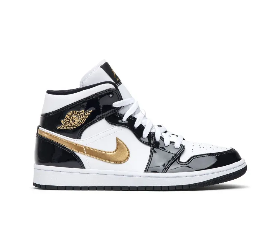 Patent Black White Gold