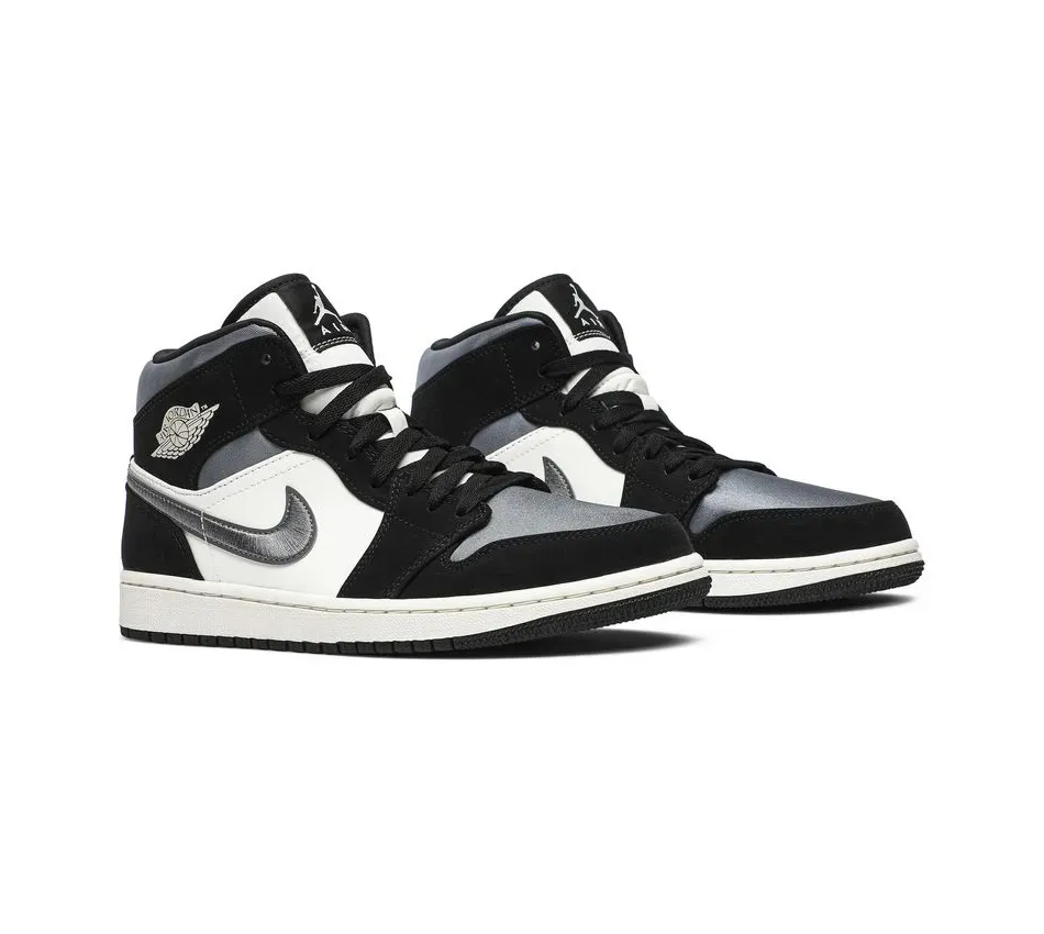 Air Jordan 1 Mid 1 Mid 'Satin' (2019) фото