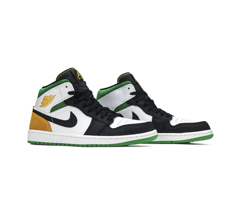 Air Jordan 1 Mid Oakland (2020) фото