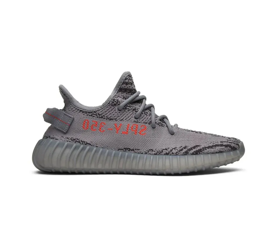 Низкие кроссовки Adidas Yeezy Boost 350 V2 Beluga 2.0 (2017) (Серый) Унисекс
