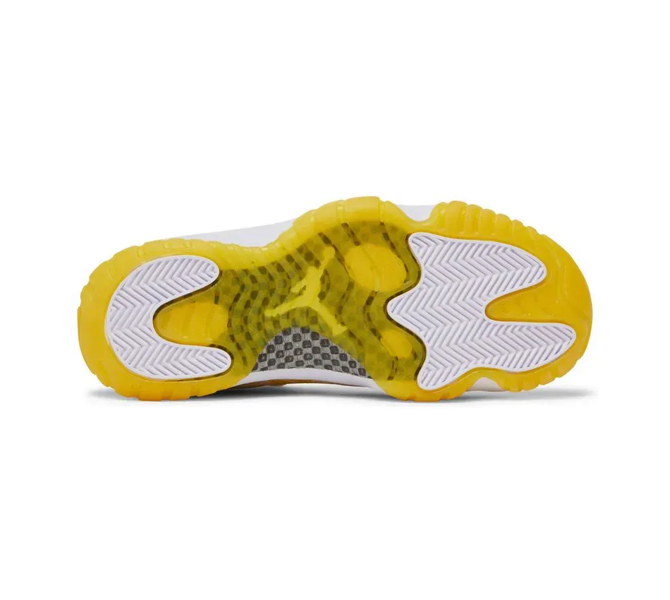 Air Jordan 11 Yellow Snakeskin фото