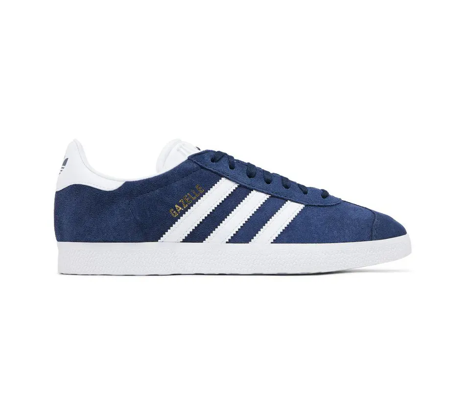 Низкие кроссовки Adidas Gazelle "Navy Blue/White" (Голубой) Мужской